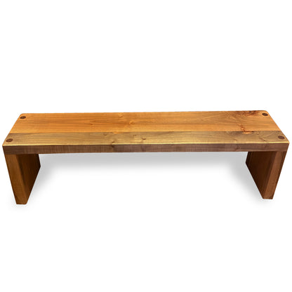 Juego de Mesa de Centro más 2 Banquetas de Madera Nativa Sustentable