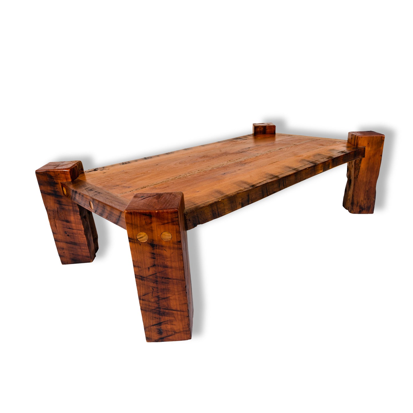 Mesa de Centro de Madera Nativa Recuperada