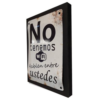 No tenemos Wifi (Bastidor Negro)